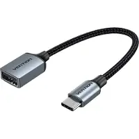 Vention Câble USB-C 2.0 mâle vers USB femelle OTG CCWHB 0,15m, 2A, Gris