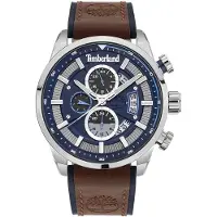 Timberland Montre à affichage analogique bleu