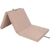 Stanislaw Jurga Matelas pliant "BEN" - 195×80×8 cm - pliable, housse lavable, tissu Aloba, comme lit d'invité, tapis d'entraînement ou pouf | PillowPrim