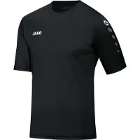 Jako Team Maillot Manches Courtes Hommes - Noir | Taille: M