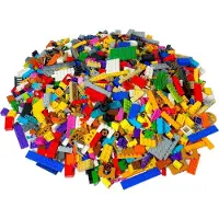 LEGO éléments aléatoires : pierres, plaque, pièces spéciales, 200 pièces