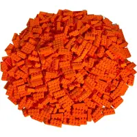LEGO Briques 2x4 Orange - 3001 NOUVEAU Quantité 250x