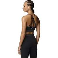 Castore Cfe31040 Low Support Sports Top Noir M Femme