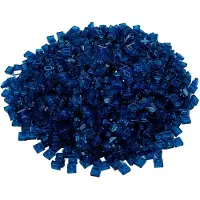 LEGO 1x1 Plaques de construction Transparent Bleu foncé - 3024 NOUVEAU Quantité 250x