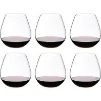 Riedel Verres à Vin Rouge O Wine - Pinot Noir / Nebbiolo - 6 pièces