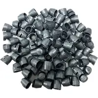 LEGO Casques de Chevalier Fermés avec Fente pour les Yeux Argent Mat - 89520 NOUVEAU ! Quantité 10x