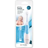 Meriden Brosse à dents sonique KIDDY pour enfants 1-4 ans Brosse à dents électrique Pingouin Bleu