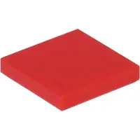 LEGO 2x2 Carreaux Rouge - 3068b NOUVEAU ! Quantité 50x