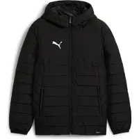 Puma Veste d’hiver 'TeamAdditions' noir / blanc
