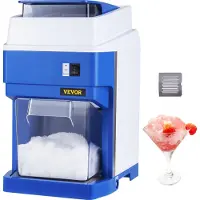 Vevor Broyeur à glace Broyeur à glace Râpe à glace 120 kg/h, ABS Broyeur à glace 650 W, 290x390x440 mm Économie d'énergie Fabricant avec bol en plastique & 4 lames