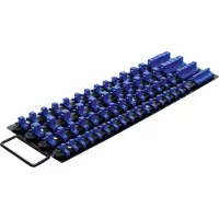 Bgs Jeu de rails à emboîter pour douilles avec 80 clips pour douilles 6,3 mm (1/4"), 10 mm (3/8"), 12,5 mm (1/2") - 6871
