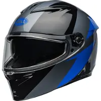 Bell Lithium Shear Gris Bleu Casque Intégral Taille S