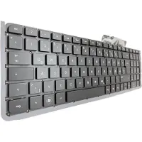 T-ProTek FRANÇAIS - Clavier avec éclairage, sans cadre Compatible avec HP Envy 17-3000, V128026A
