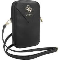 GUESS Handbag Guwbzpgstegk Noir/Noir Zip Triangle 4G