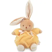 Kaloo Lapin en peluche jaune - peluche extra douce cadeau bébé