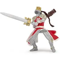 Papo Figurine Roi Dragon Avec Épée