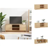 vidaXL Armoire TV Chêne Sonoma 102x30x37,5 cm Matériau dérivé du bois - Meuble TV