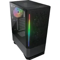 Cougar Boîtier MX430 Air, MidTower, Verre Trempé Noir