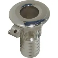 Goldenship Passage de tuyau en acier inoxydable Argent 1/2'' Argent 1/2