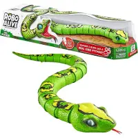Robo Alive Figurines Animaux - King Python - Vert - - UneTaille - Figurines Animaux