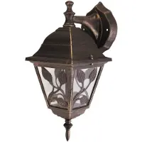 Rabalux 8244 Applique extérieure Haga, E27, or, classique, IP44, 34cm