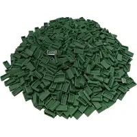 LEGO 1x2 Carreaux Vert sable - 3069b NOUVEAU Quantité 100x