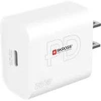 Ginza.se Chargeur de voyage USA/Japon etc. USB-C PD 30W sans mise à la terre