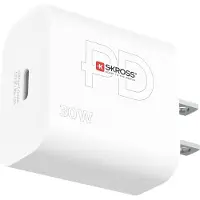 Skross Chargeur de voyage USA/Japon etc. USB-C PD 30 W non mis à la terre
