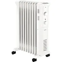 Ecg OR 2090 RADIATEUR D'HUILE, Couleur:Blanc