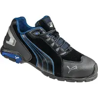 Puma Chaussure de sécurité Rio Black Low Taille 39 noir / bleu - 64.275.0-39