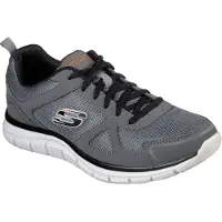 SKECHERS Baskets basses 'Track-Scloric' gris foncé