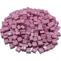 LEGO Briques 2x2 Rose - 3003 NOUVEAU Quantité 100x