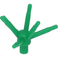 LEGO tige de fleur 6 tiges vert
