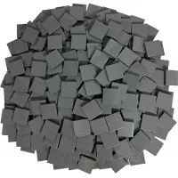LEGO 2x2 Carreaux Gris foncé - 3068b NOUVEAU Quantité 500x