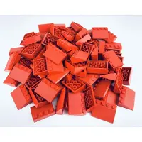 LEGO 3x4 Tuiles Rouge pour toit - 3297 NOUVEAU Quantité 100x