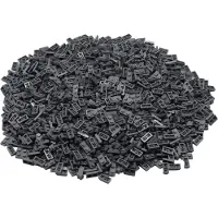 LEGO 1x2 Panneaux de construction Gris foncé - 3023 NOUVEAU Quantité 100x