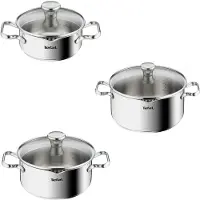 Tefal Duetto A70542 silber Topf