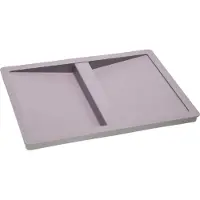 Hailo Couvercle 1104849 Seau intérieur gris clair pour 15, 18 et 20 litres