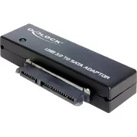 DeLOCK Convertisseur USB vers SATA 22 broches