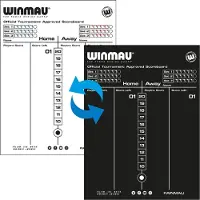 Winmau Tableau de score de tournoi - Tableau d'écriture