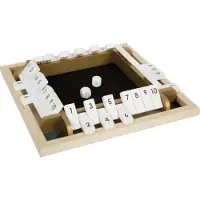Small Foot Würfelspiel Shut the Box „Gold Edition”