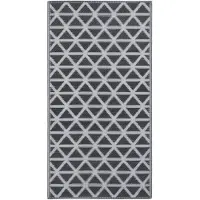 Syfax Tapis d'extérieur ARAKIL Noir 160x230 cm PP