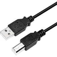 Logilink CU0009B Câble USB 2.0, USB-A - USB-B mâle, 5,0 m,noir