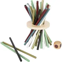 Small Foot - Jeu vertical Mikado en bois édition Gold