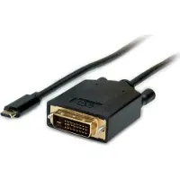 Value Câble adaptateur USB Type C - DVI, ST/ST, 2 m