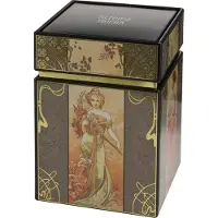 Goebel Alphonse Mucha Die Vier Jahreszeiten (Teedose,...