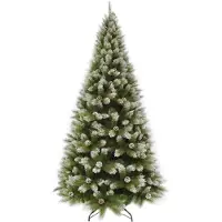 Triumph tree Arbre de Noël artificiel Pittsburgh - 84x84x155 cm - Aiguille dure - Vert