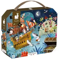 Janod Casse-tête - Pirates, 36 pièces.