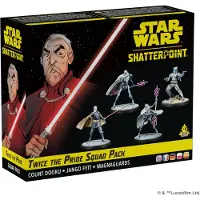 Atomic Mass Games Star Wars Shatterpoint Comte Dooku Squad Pack - Extension du jeu de miniatures - EN/FR/DE/PL/ES