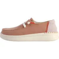 HEY DUDE Moccassin à Lacets Wendy Rise - Rose